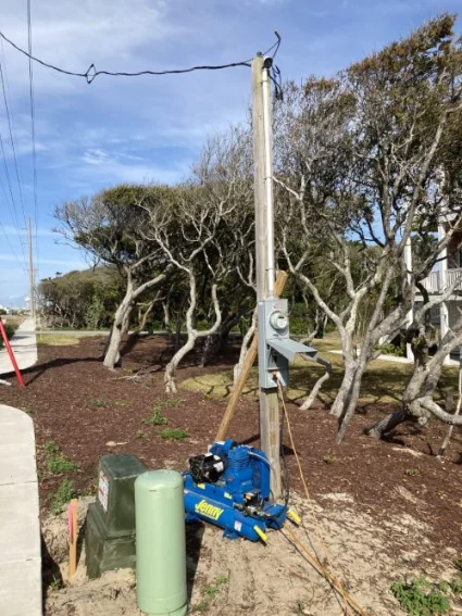 temp-power-pole - Garcia General Construction and Repair LLC
